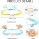 21 Pcs Beach Surfer Strand Wave Bracelet For Women Men Wax Wrap Rope Bracelet Anklet Set Adjustable Friendship Handcrafted Waterproof 21 Pcs Beach Surfer Strand Wave Bracelet For Women Men Wax Wrap Rope Bracelet Anklet Set Adjustable Friendship Handcrafted Waterproof